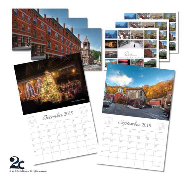 Calendar Graphic Design Example - Photography